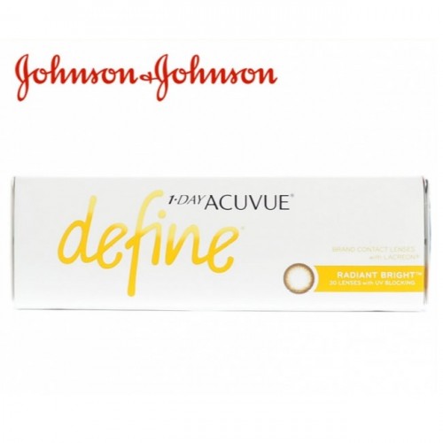 Acuvue 1 Day Acuvue Define 隱形眼鏡 (閃鑽啡)